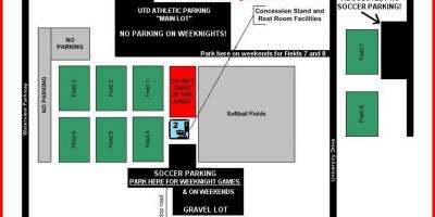 Mapa de SC estacionamento